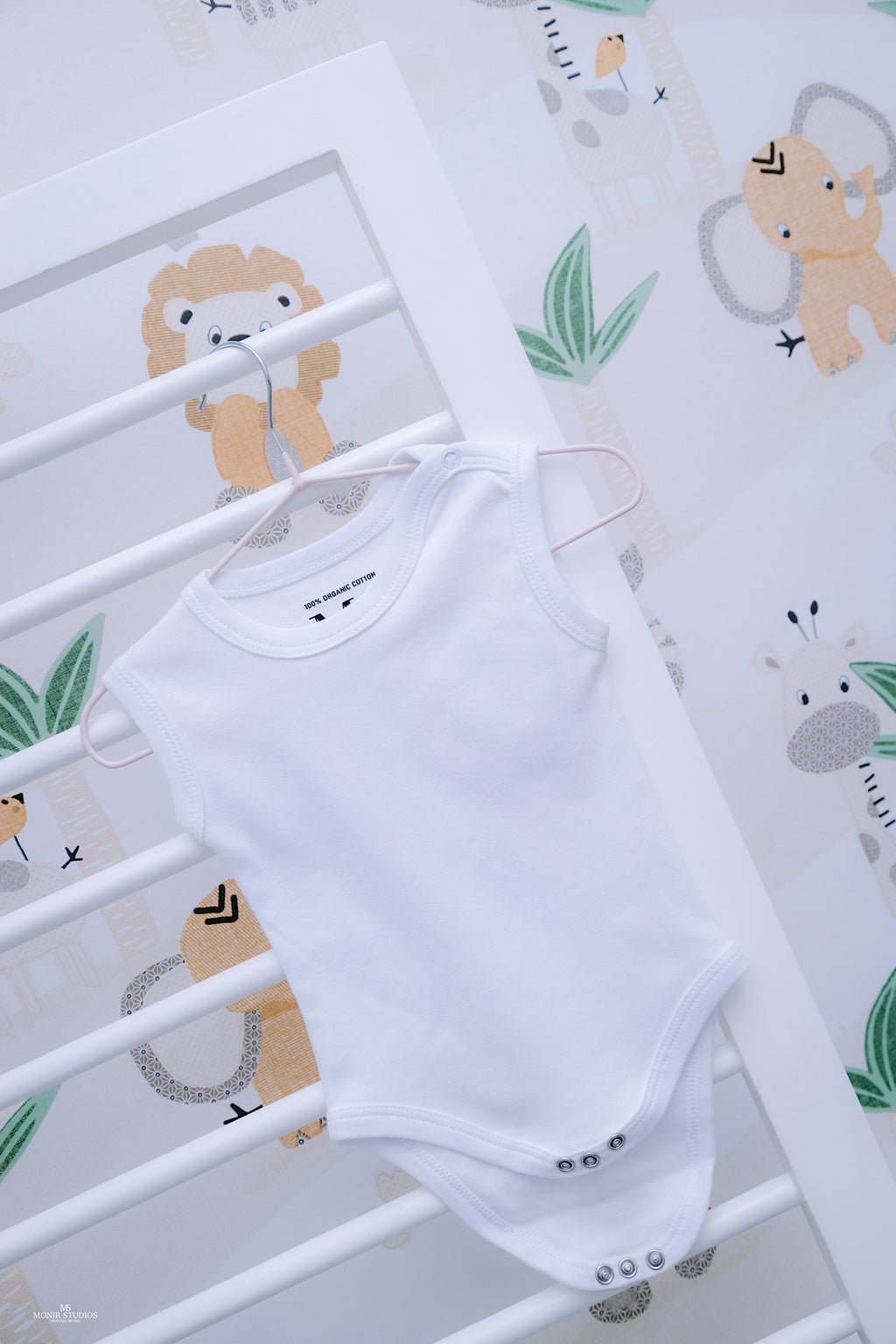 3 Sleeveless - baby bodysuits