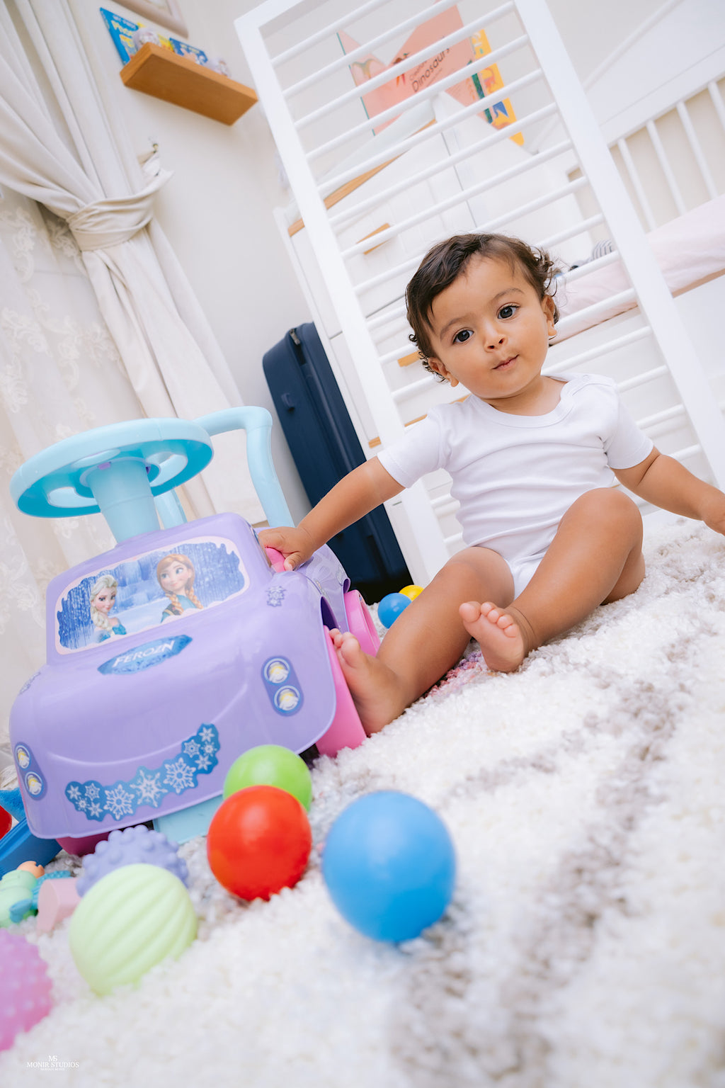 3 half sleeved - baby bodysuits