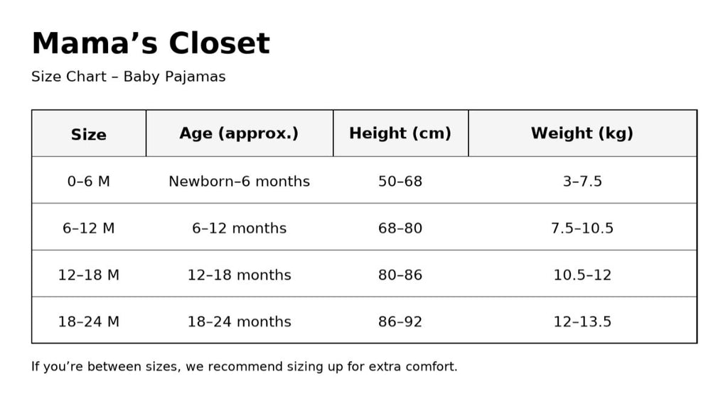 Baby Pajama “Twilight Navy”